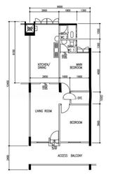 Blk 23 MARSILING DRIVE (Woodlands), HDB 3 Rooms #627849931